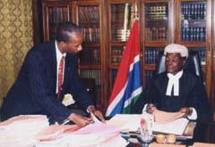 A cheif Justice's office